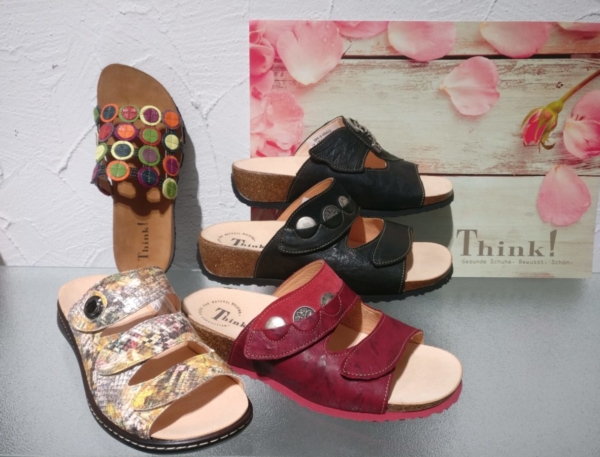 schuhmoden simon ravensburg think pantolette kork damen