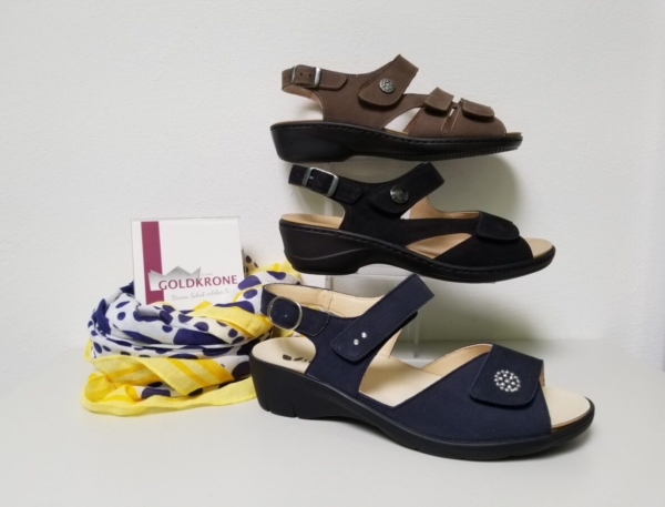 schuhmoden simon comfort ravensburg goldkrone sandalen damen