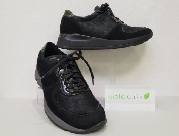 schuhmoden simon comfort ravensburg waldlaeufer halbschuhe stretch dunkel damen