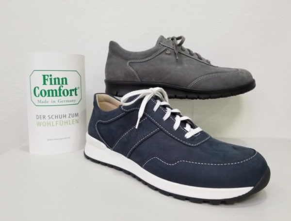 schuhmoden simon ravensburg finn comfort halbschuh wechselfussbett prezzo marine blau grau herren