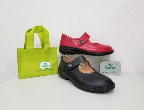 schuhmoden simon ravensburg finn comfort laval wechselfussbett spange klettverschluss damen