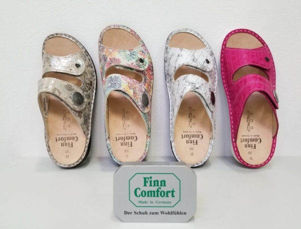 schuhmoden simon ravensburg finn comfort pantolette wechselfussbett sansibar modisch damen