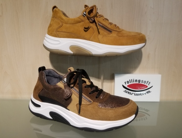 schuhmoden simon ravensburg gabor rolling soft bulky sneaker