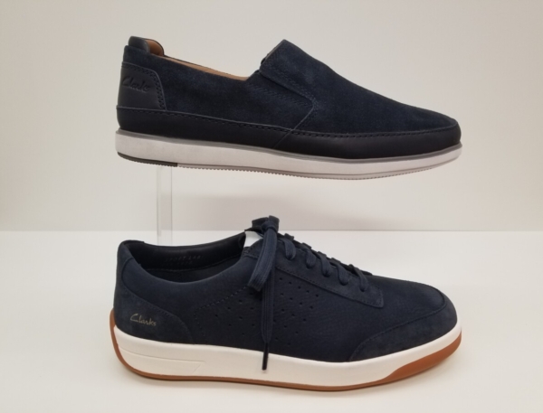 schuhmoden simon ravensburg clarks blau