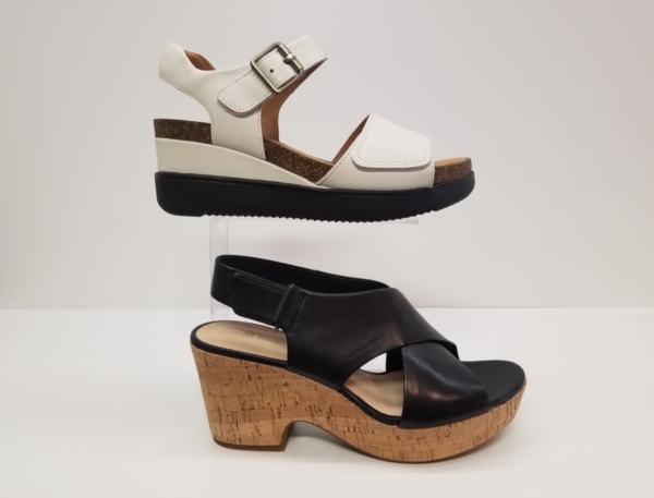 schuhmoden simon ravensburg clarks keilsandalen